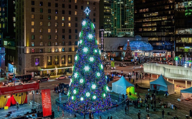 Christmas Tree-Vancouver Art Gallery 2020