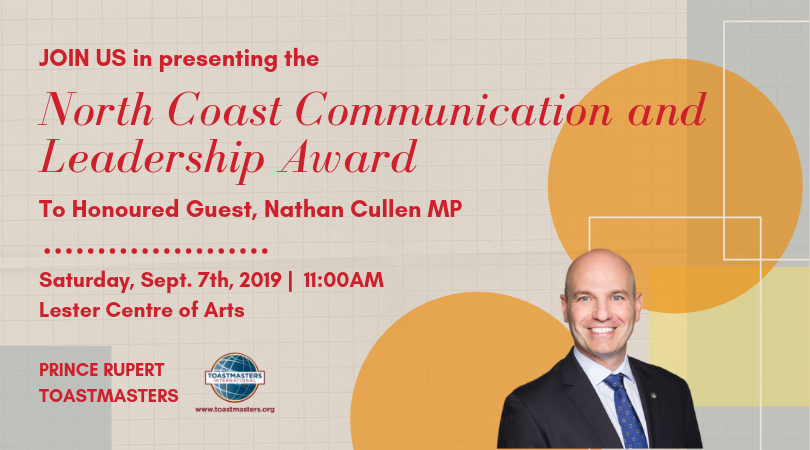 Award, Nathan Cullen, Presentation, Special Event