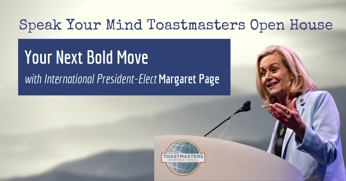 Your Next Bold Move with International President-Elect Margaret Page