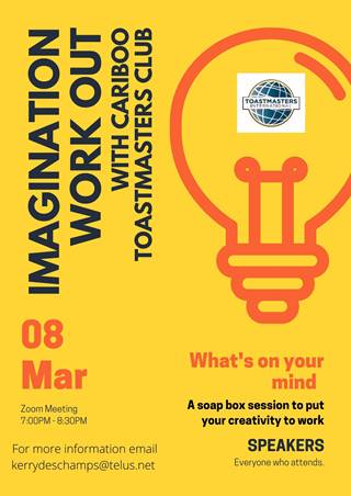 Imagination Workout with Cariboo Toastmasters