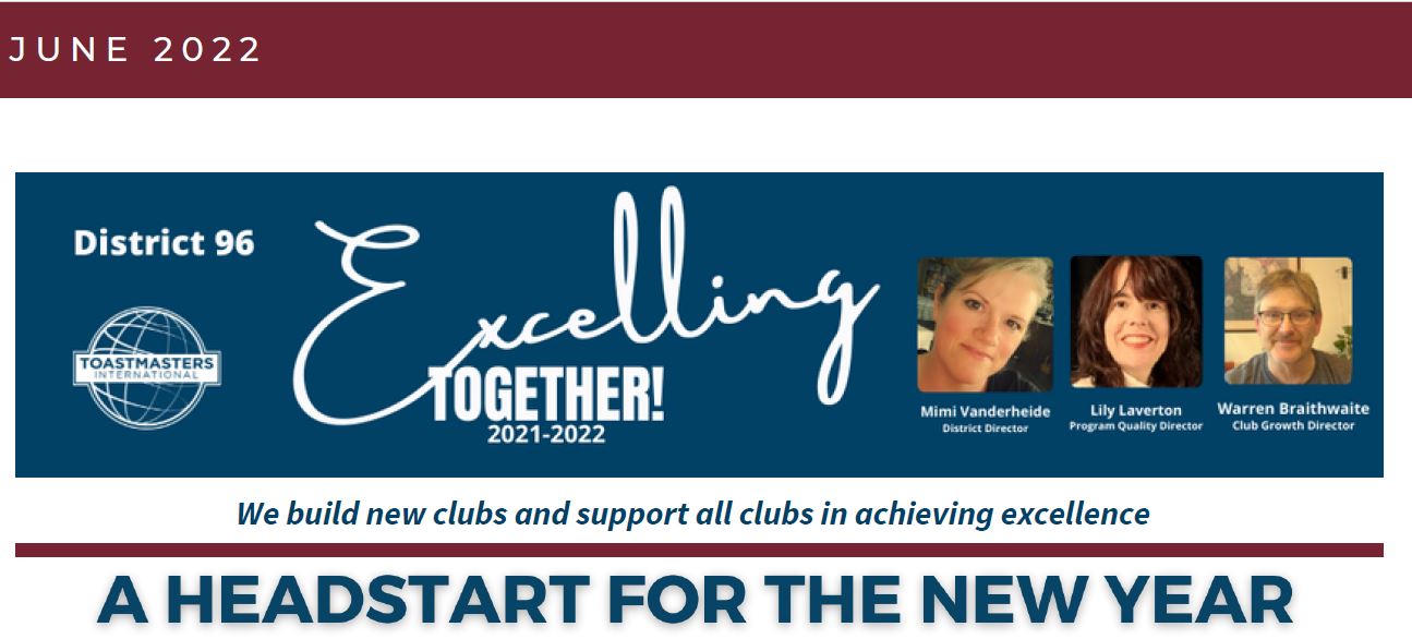 June 2022 Newsletter banner