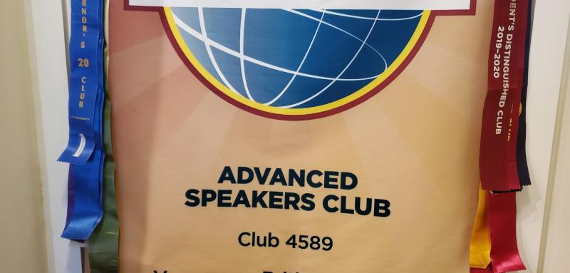 Advanced Speakers Club Banner