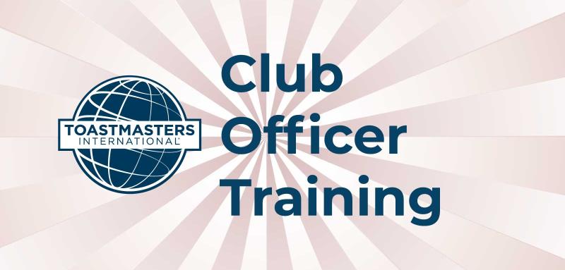 Club Officer Training