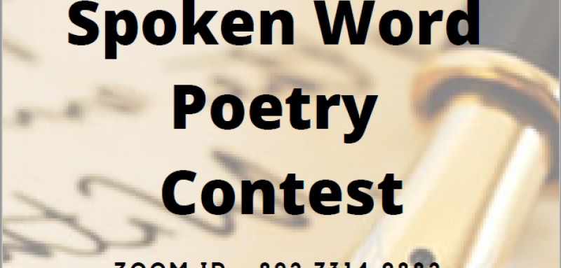 SPOKEN WORD POETRY CONTEST 