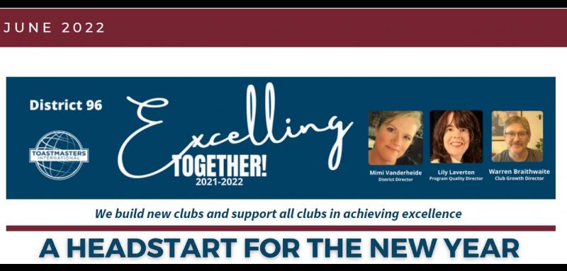 June 2022 Newsletter banner